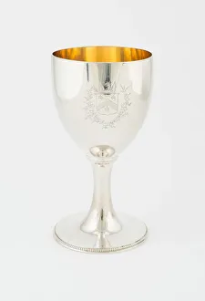 Silver And Silver Gilt Prints: Goblet, London, 1784 / 85. Creator: Hester Bateman