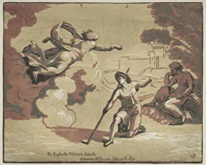 God Appearing to Isaac, 1723. Creator: Antonio Maria I Zanetti (Italian, 1680-1757)