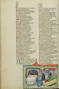 Candlelight Prints: God Appearing to Samuel in his Dream: Eli in Prayer; Weltchronik