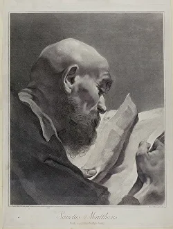 Giambattista Piazetta Prints: God the Father and Eleven of the Twelve Apostles, n.d. Creator: Giovanni Marco Pitteri