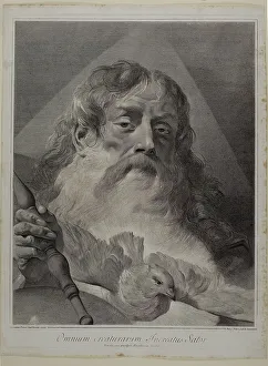 Giambattista Piazetta Prints: God the Father and Eleven of the Twelve Apostles, n.d. Creator: Giovanni Marco Pitteri