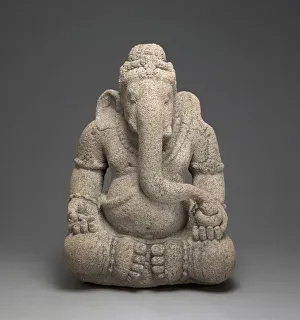 Good Fortune Prints: God Ganesha, Remover of Obstacles, 9th / 10th century. Creator: Unknown