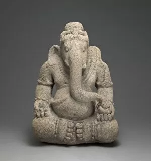 God Ganesha, Remover of Obstacles, 9th / 10th century. Creator: Unknown