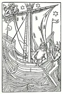 Spirituality Prints: God and Satan vying for the soul of man