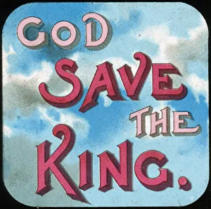 Monarchist Prints: God Save the King, early 20th century