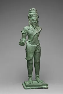 God Shiva as a Deified King, Angkor period, 13th century. Creator: Unknown God Shiva as a Deified King, Angkor period, 13th century. Creator: Unknown