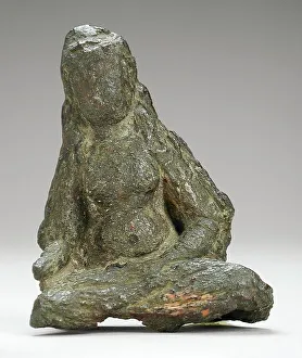 Padma Asana Prints: The Goddess Chunda (?), c.700. Creator: Unknown