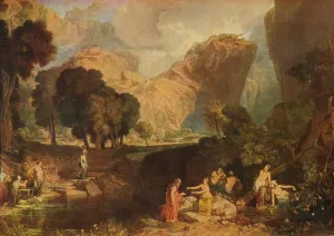 The Goddess of Discord Choosing the Apple of Contention in the Garden of the Hesperides, 1806, (19 Artist: JMW Turner) The Goddess of Discord Choosing the Apple of Contention in the Garden of the Hesperides, 1806, (19 Artist: JMW Turner)