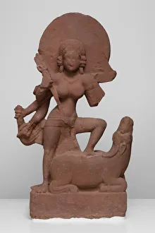 Goddess Durga Slaying the Buffalo Demon (Mahishasuramardini), 6th century