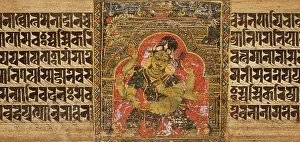 Palm Leaf Prints: A Goddess, and the Goddess Mahapratisara