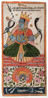 Mystic Prints: The Goddess Kalika, c1575. Creator: Unknown