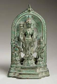 Gopi Prints: The Goddess Lalita, 10th century. Creator: Unknown