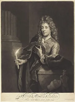 Gotfried Schalcken Prints: Godfried Schalcken, c. 1694. Creator: John Smith