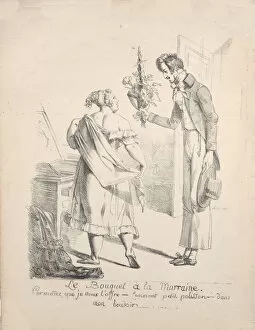 Denon Dominique Vivant Gallery: The Godmothers Bouquet, ca. 1800-1825. Creator: Vivant Denon