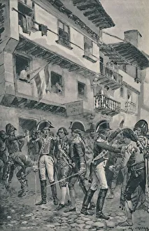 Manuel Gallery: Godoy Taken Into Custody By The Spanish Troops, 1896