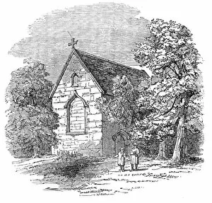 Convent Gallery: Godstow Nunnery, 1845. Creator: Unknown