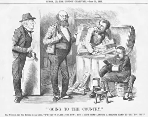 Lord Salisbury Collection: Going to the Country, 1885. Artist: Joseph Swain