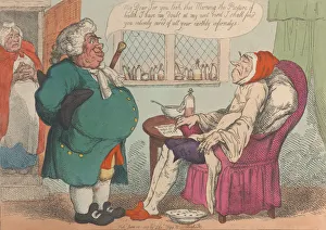 Newton Prints: A Going! A Going!!!, June 10, 1809. June 10, 1809. Creator: Thomas Rowlandson