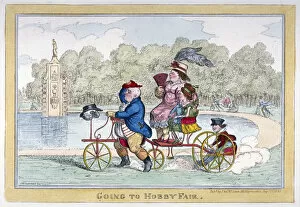 Robert Cruikshank Collection: Going to Hobby Fair, 1835. Artist