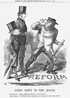 Going Down to the House, 1866. Artist: John Tenniel