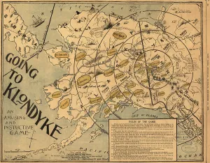 Gold Rush Prints: Going to Klondyke, 1897. Creator: May Bloom