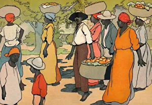 More About The Empire Prints: Going to Market, 1912. Artist: Charles Robinson