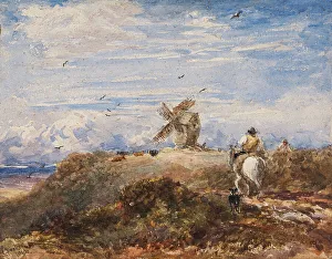 Cox David Prints: Going to the Mill, 1848. Creator: David Cox the Elder