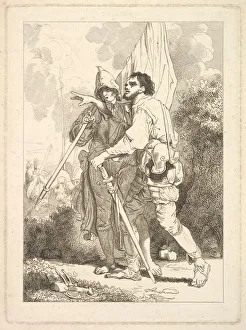 Blyth Collection: Going Out in the Morning, 1779. Creator: Robert Blyth