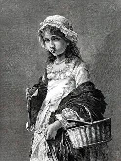 Goupil Et Compagnie Prints: Going to School by Mdlle. J. Bole