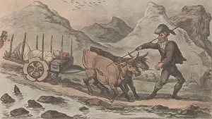 Going sick to the rear, from The Military Adventures of Johnny Newcome , 1815 Going sick to the rear, from The Military Adventures of Johnny Newcome , 1815