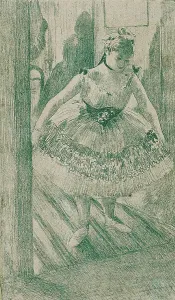 Backstage Prints: Going on Stage, 1889–90. Creator: Georges William Thornley