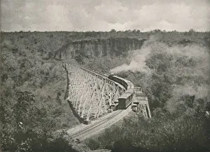 The Gokteik Gorge and Railway Bridge, 1900. Creator: Unknown The Gokteik Gorge and Railway Bridge, 1900. Creator: Unknown