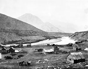 Gold Rush Prints: Gold in British Columbia: Lytton, 1898. Creator: Unknown