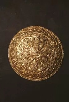 Gold brooch from Hornelund near Varde, c10th century