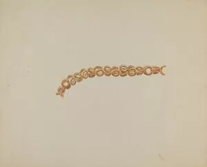 Gold Chain Gallery: Gold Chain, c. 1937. Creator: Dorothy Posten