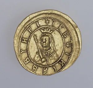 Moscow School Prints: Gold coin of the regent Sophia Alekseyevna