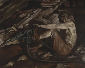 Gold Miner Prints: Gold Is Where You Find It, 1934. Creator: Tyrone Comfort