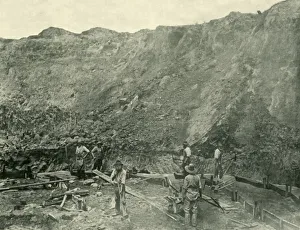 Australia Oceania Gallery: Gold Miners Near Beechworth, 1901. Creator: Unknown