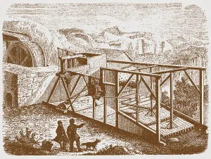Gold mining in the Urals, Mid of the 19th century. Artist: Anonymous Gold mining in the Urals, Mid of the 19th century. Artist: Anonymous