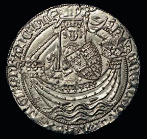 Barmouth Gallery: Gold noble of Henry VI, 15th century