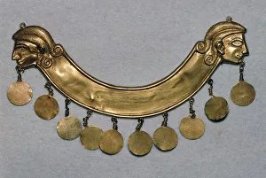 Minoan Gallery: Gold pectoral from the Aegina treasure, 17th century BC