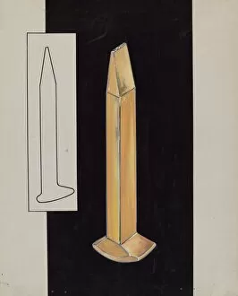 Gold Spike, c. 1936. Creator: Sebastian Simonet