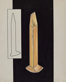 Spike Prints: Gold Spike, c. 1936. Creator: Sebastian Simonet