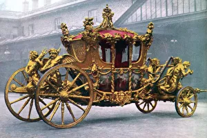 Battista Cipriani Gallery: The Gold State Coach, 1762, (1937)