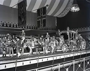 Display Prints: The Gold State Coach on display, London, c1953. Creator: Arthur Charles Kirby Ware
