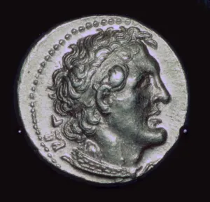 Ptolemy I Soter Collection: Gold state of Ptolemy I Soter, c4th century BC