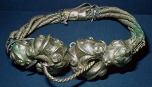 Gold torc from the Snettisham hoard L, Iron Age, c75 BC