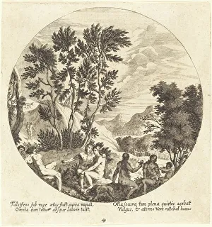 Wolfgang The Elder Georg Andreas Prints: The Golden Age, 1665. Creator: Georg Andreas Wolfgang