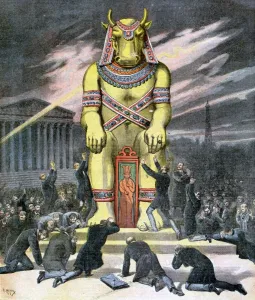 Worship Prints: The Golden Calf, 1892. Artist: Henri Meyer