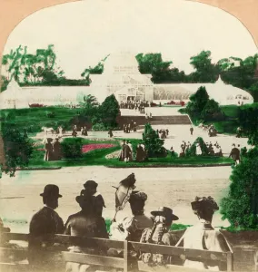 Glasshouse Prints: Golden Gate Park, San Francisco, Cal. U. S. A. 1897. Creator: Keystone View Company